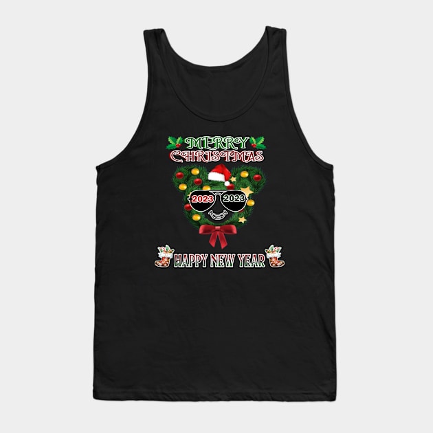 Merry Christmas 2023 Tank Top by hamada_pop